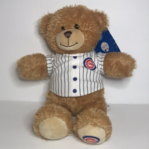 NWT BuildaBear Workshop Chicago‎ Cubs Limited Edition Sponsored by Aquafina 2010